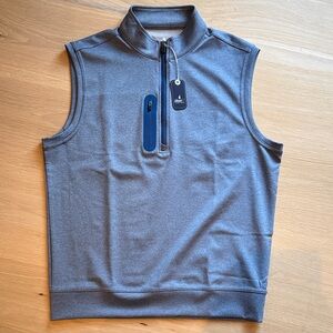 NWT! Johnny-O Sleeveless Quarter-Zip Vest